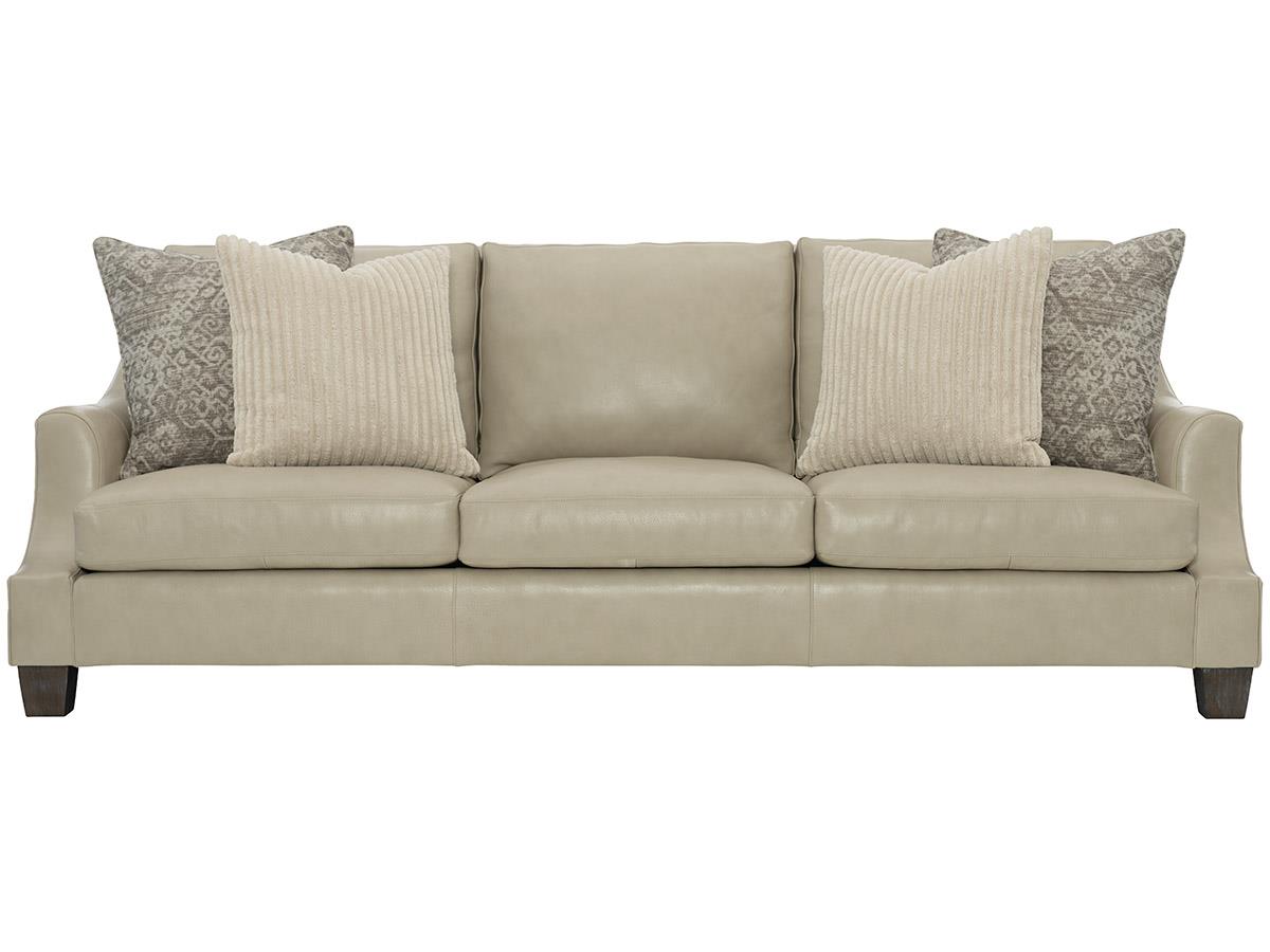 Bernhardt Larson Leather Sofa